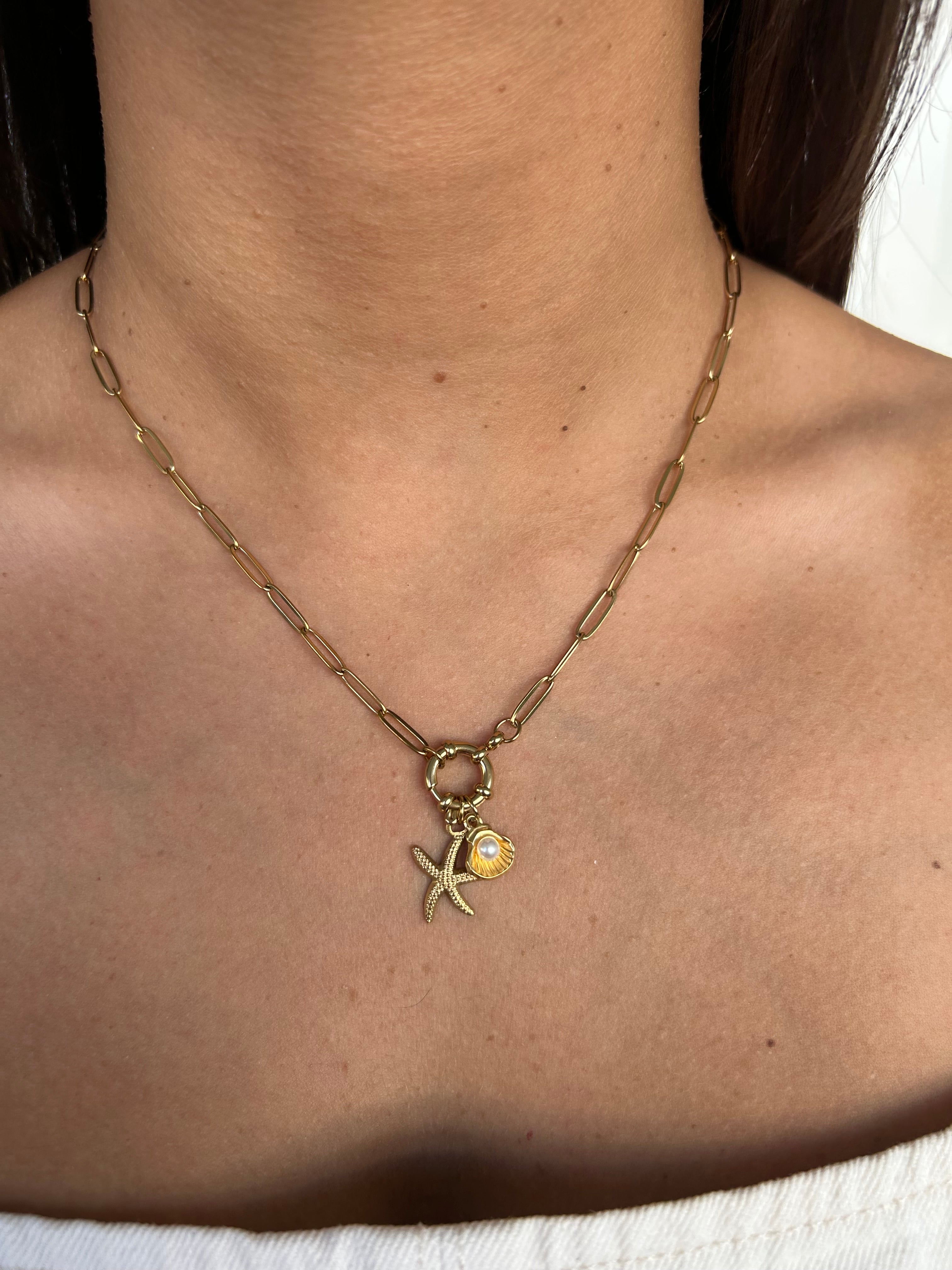 Collana MAREA (catena maglie allungate)