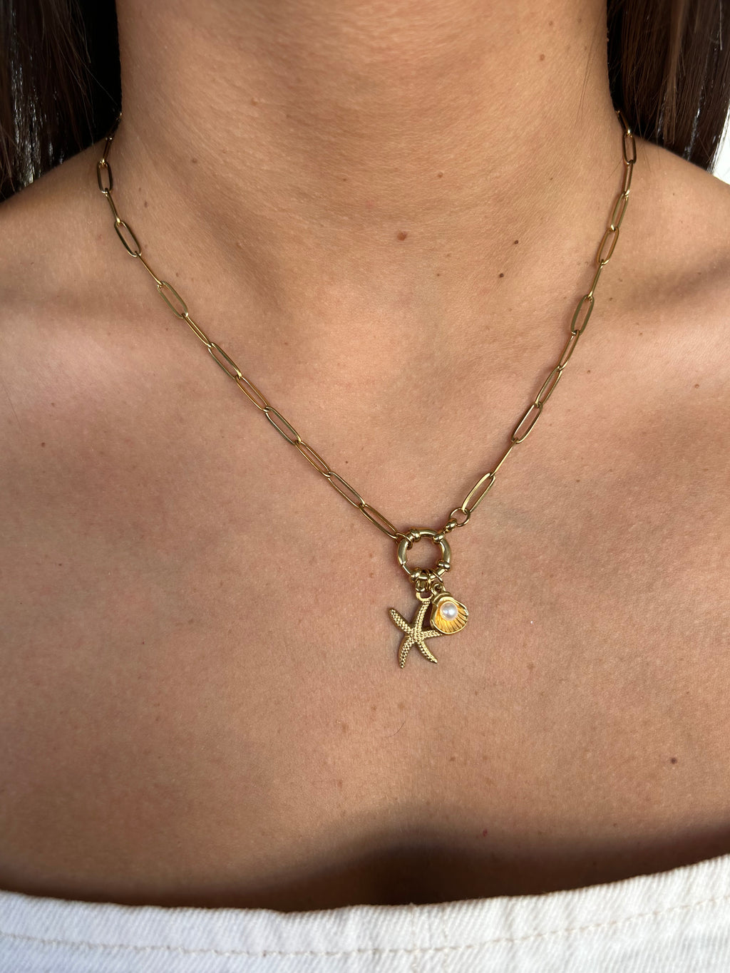 Collana MAREA (catena maglie allungate)