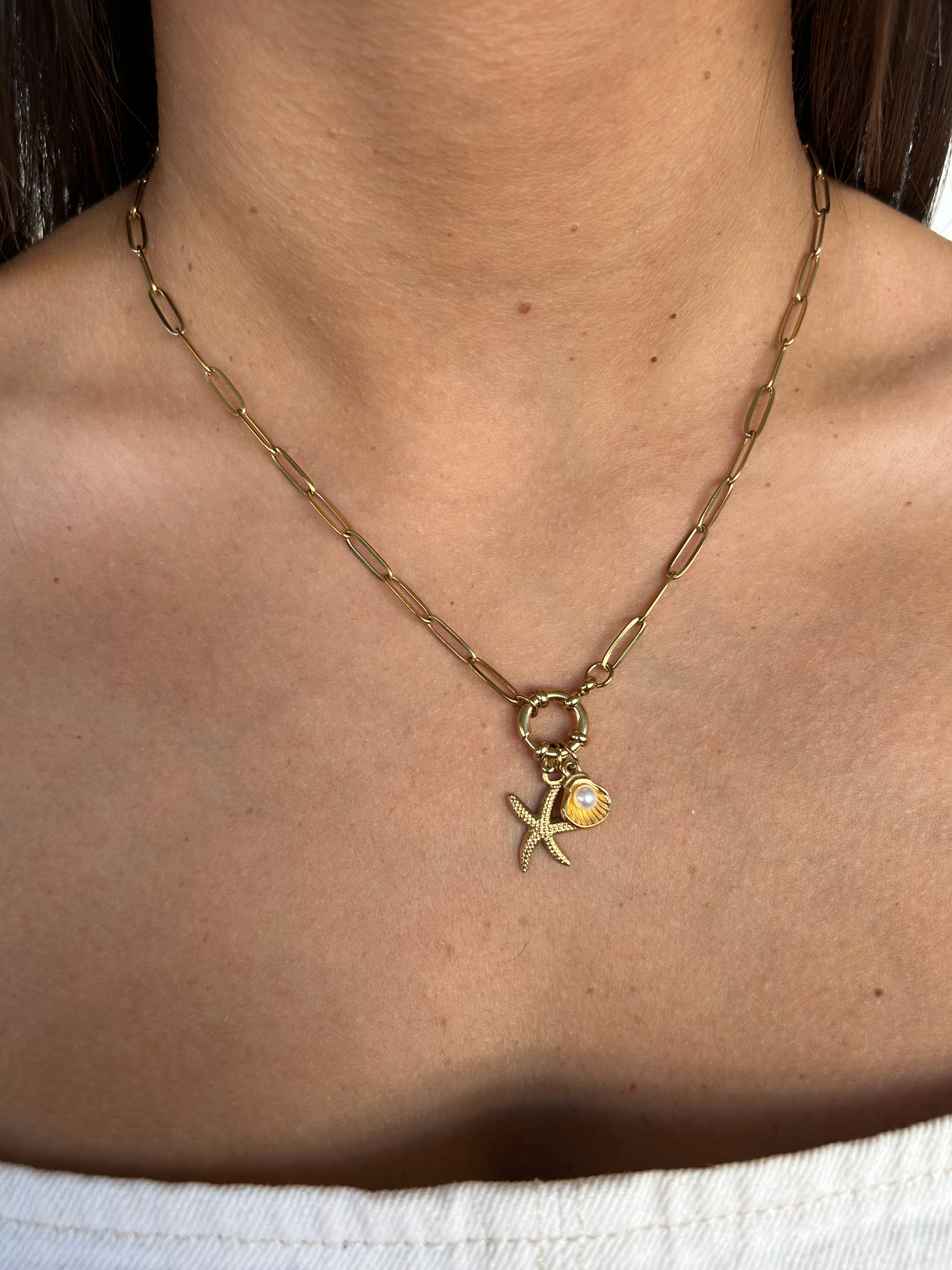Collana MAREA (catena maglie allungate)