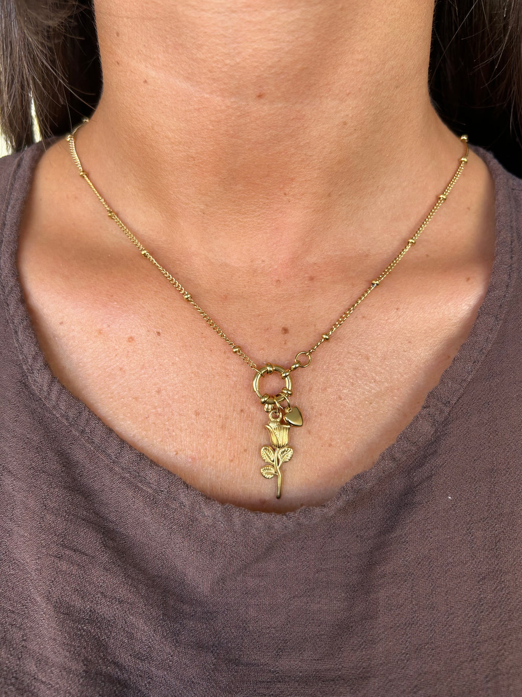 Collana ROSE (catena rosario)