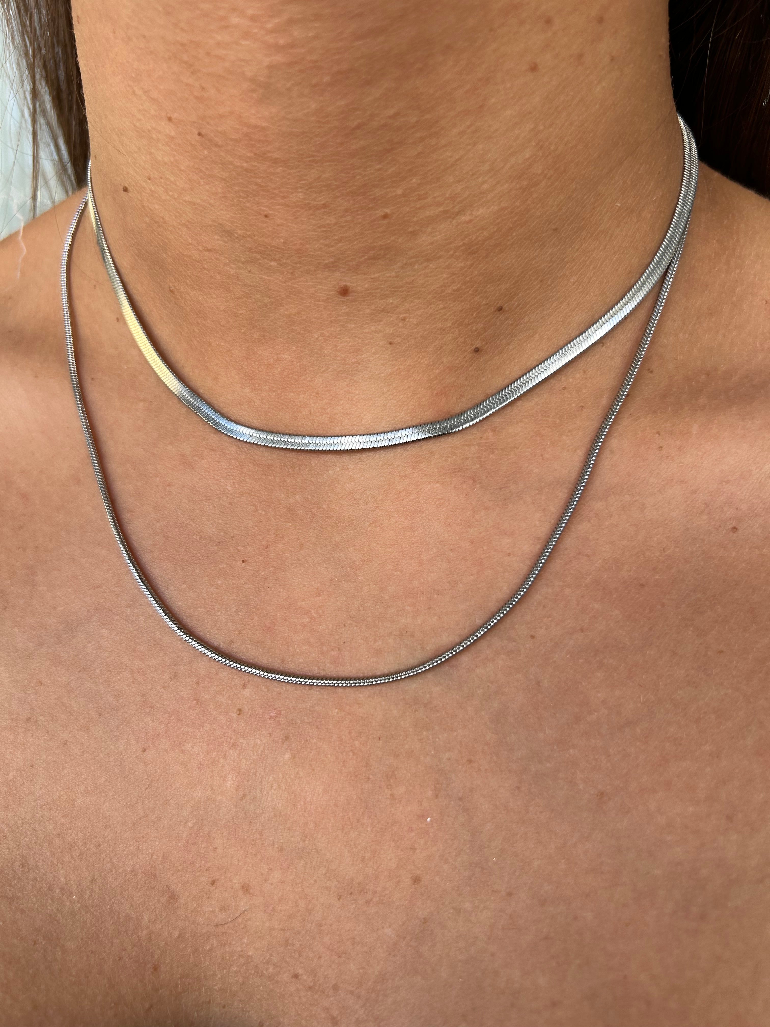 Collana DOUBLE SNAKE
