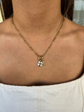 Collana LUCKY CLOVER (catena maglie allungate)