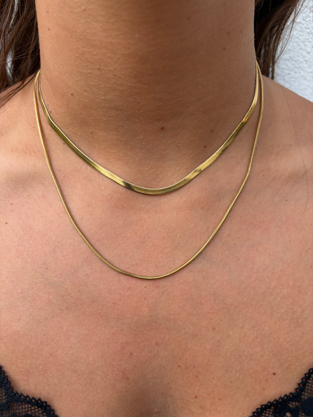 Collana DOUBLE SNAKE