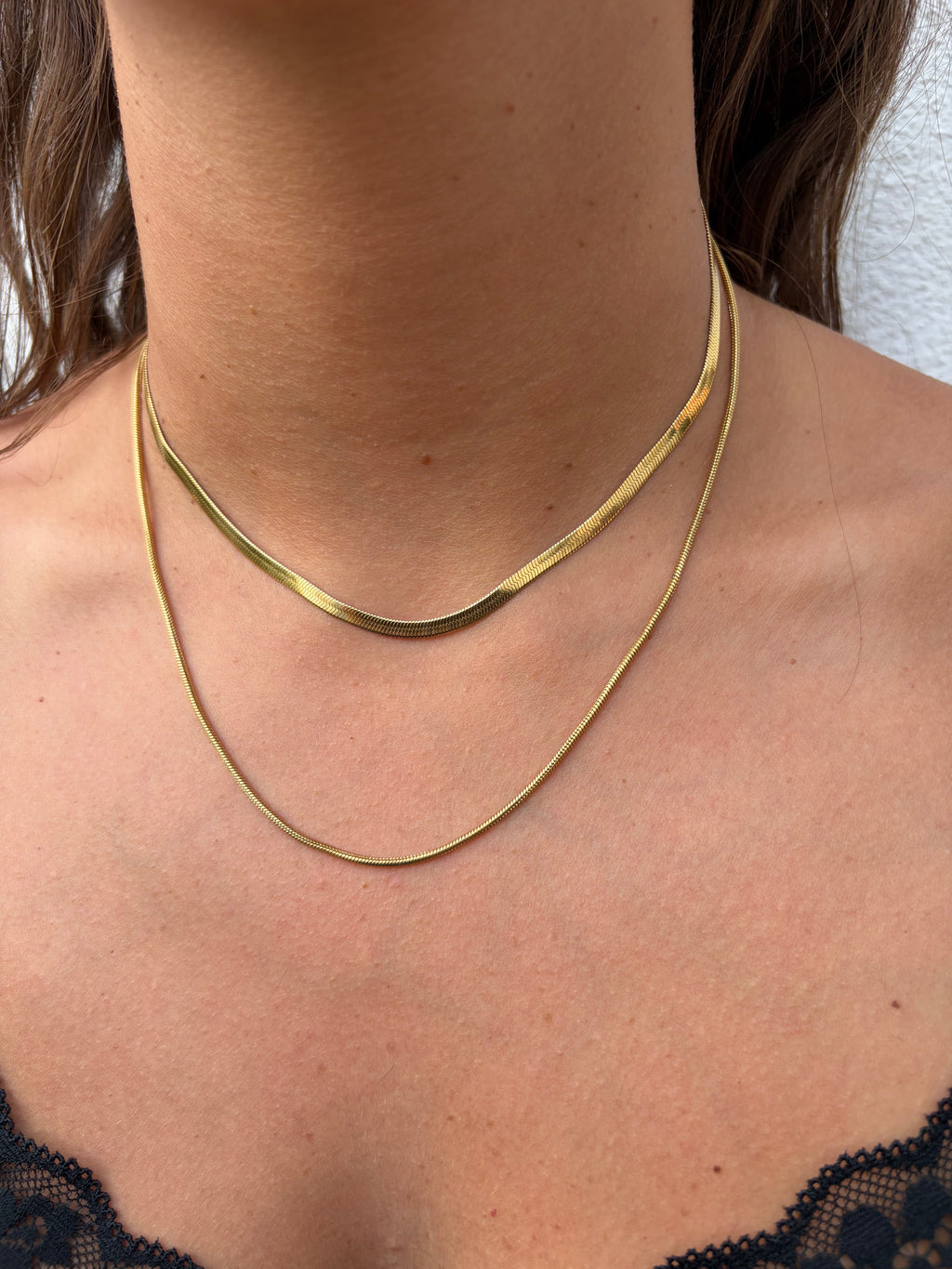 Collana DOUBLE SNAKE