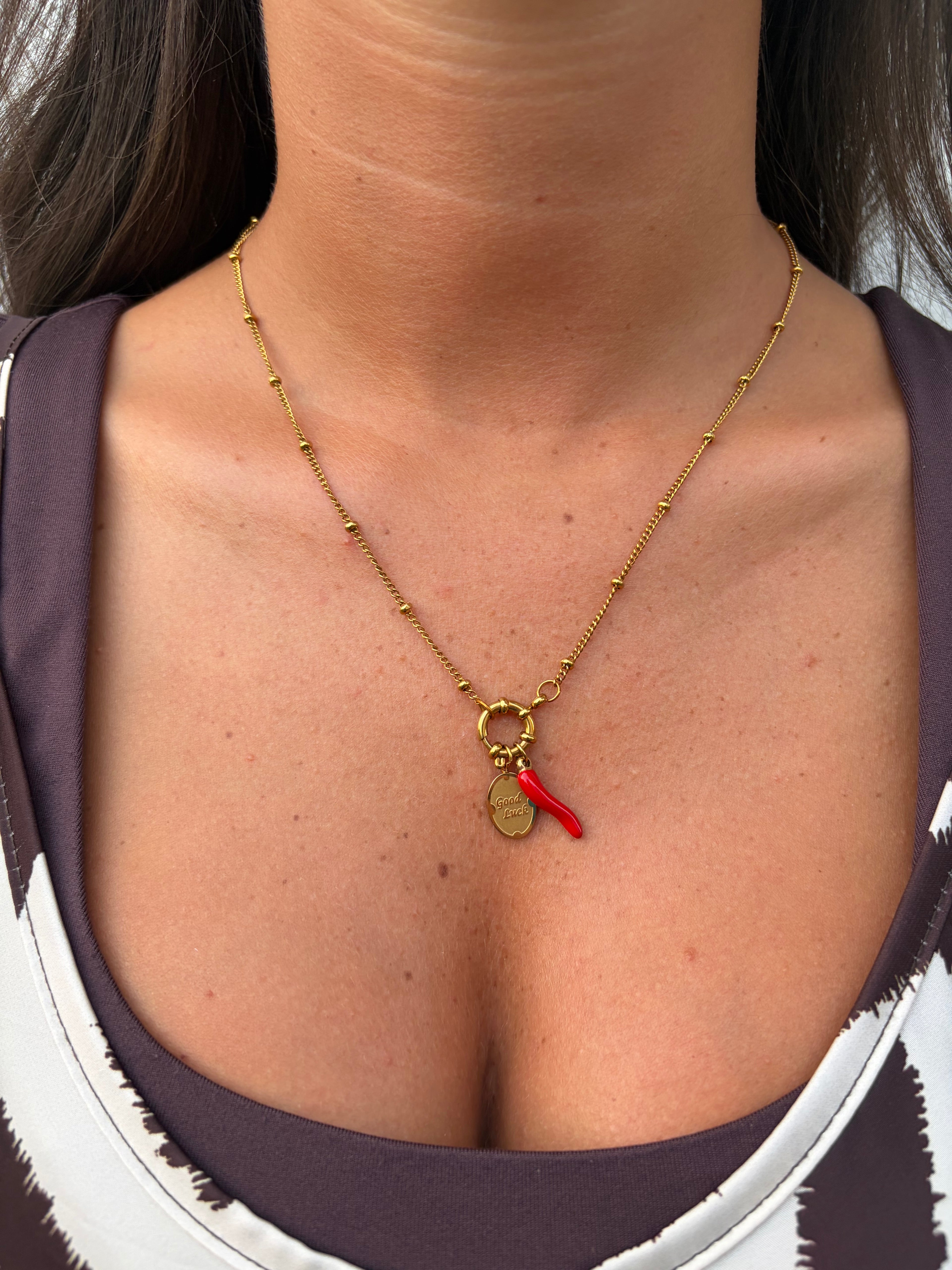 Collana FORTUNELLA (catena rosario)