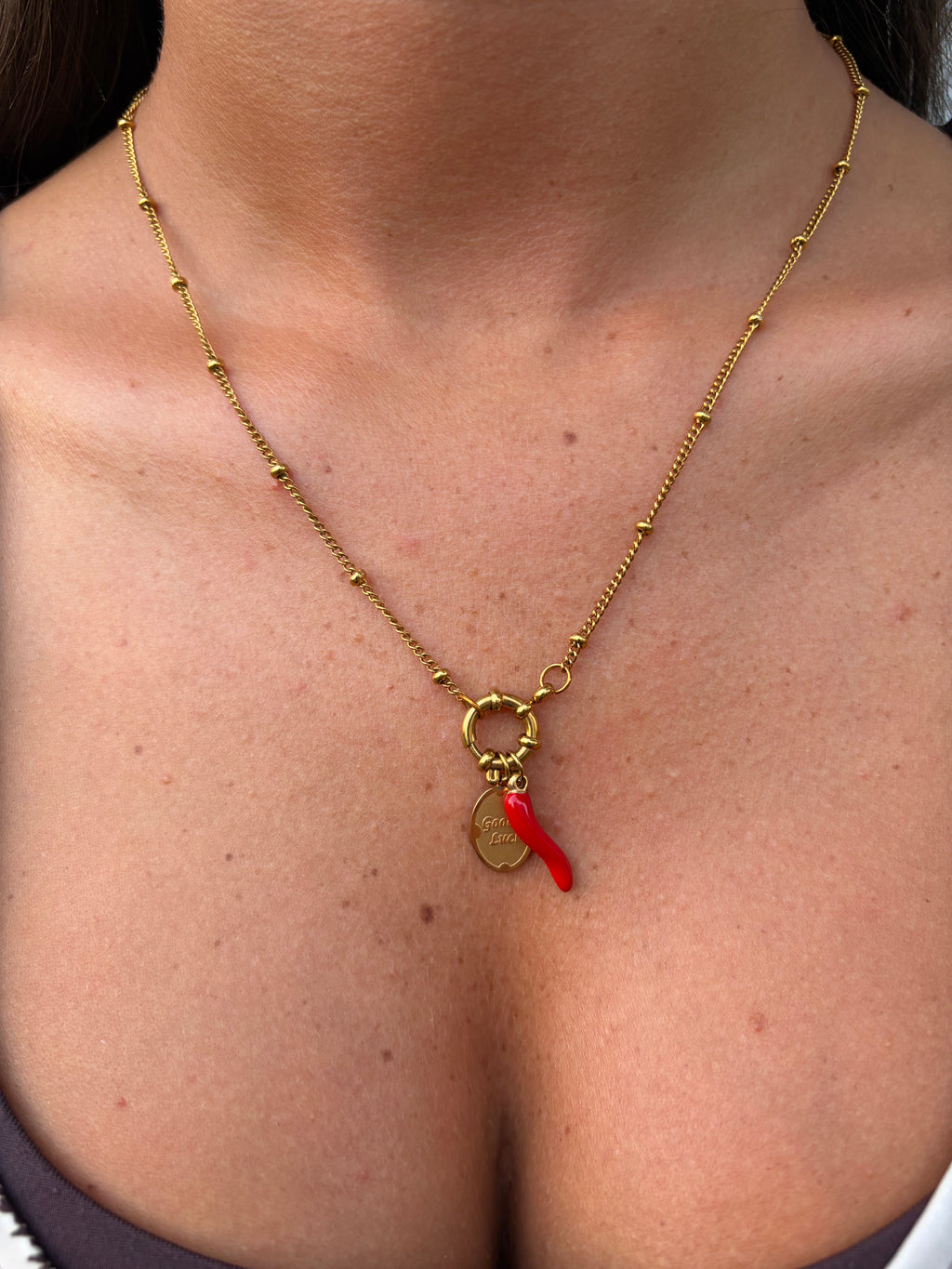 Collana FORTUNELLA (catena rosario)