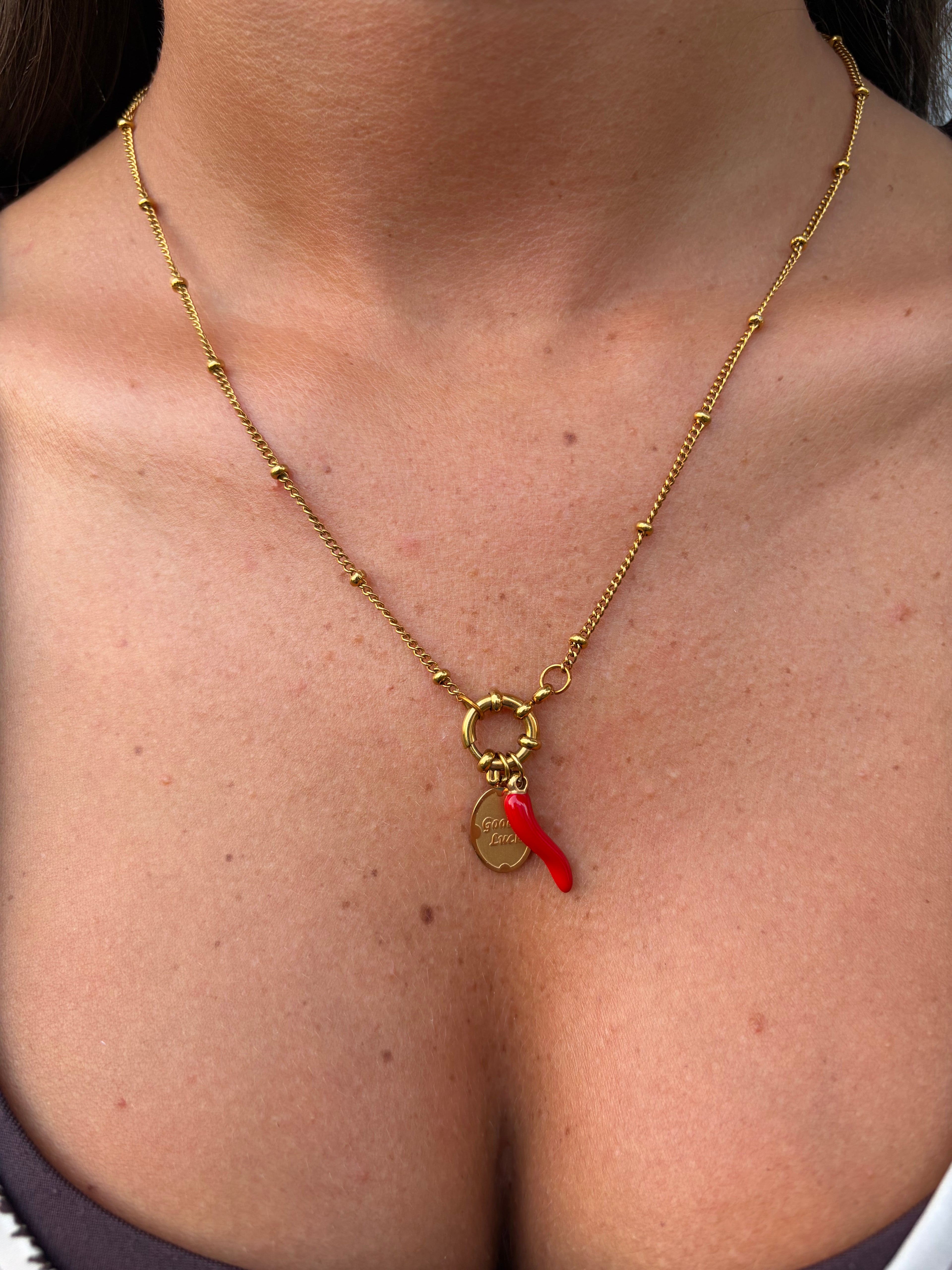 Collana FORTUNELLA (catena rosario)