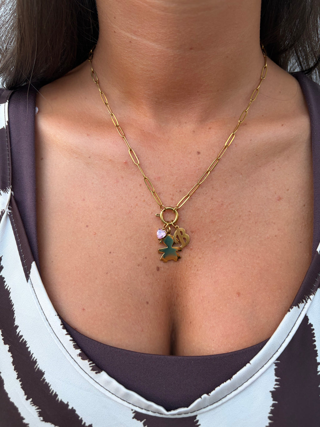 Collana BEBÈ GIRL (catena maglie allungate)