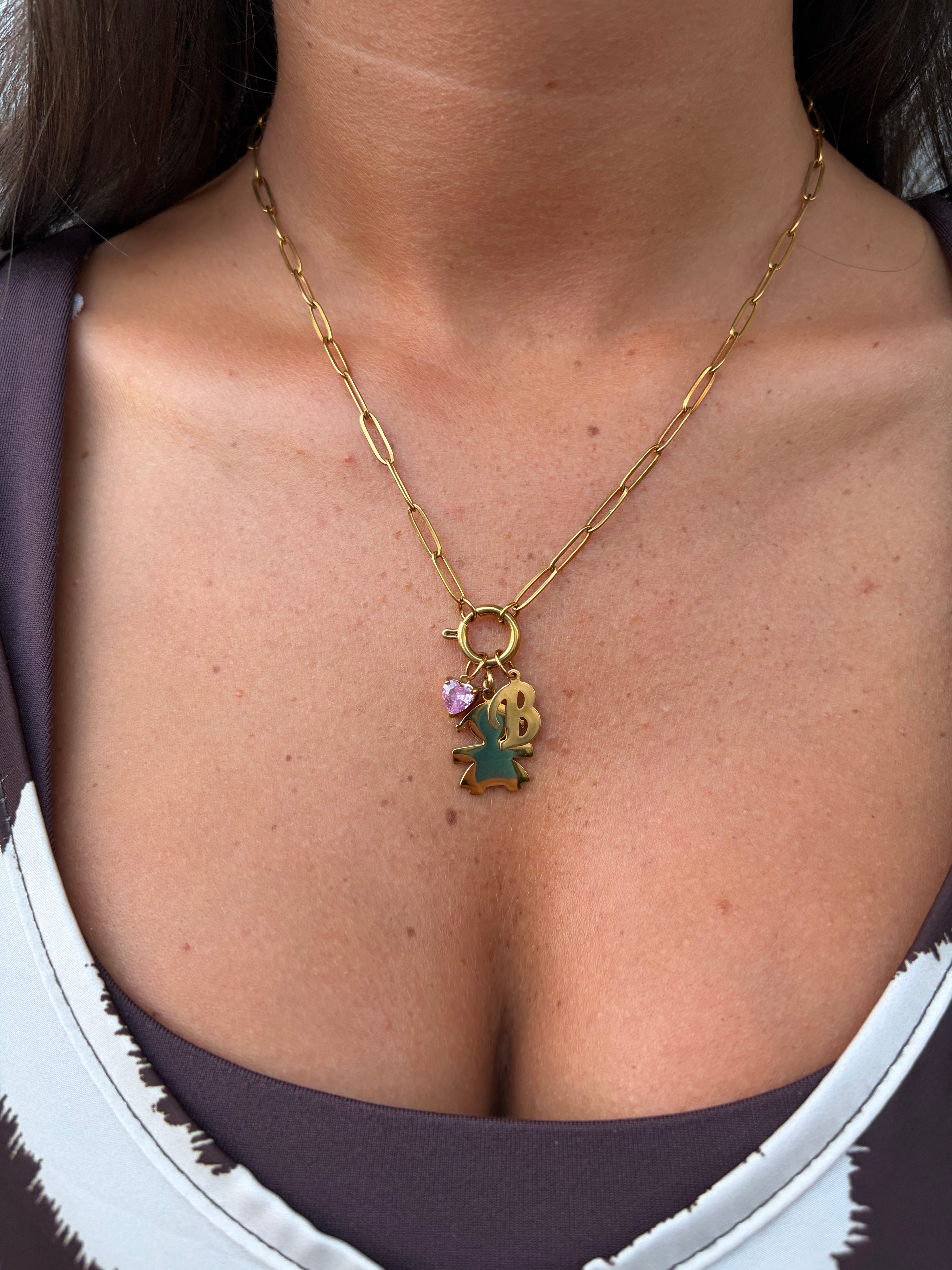 Collana BEBÈ GIRL (catena maglie allungate)