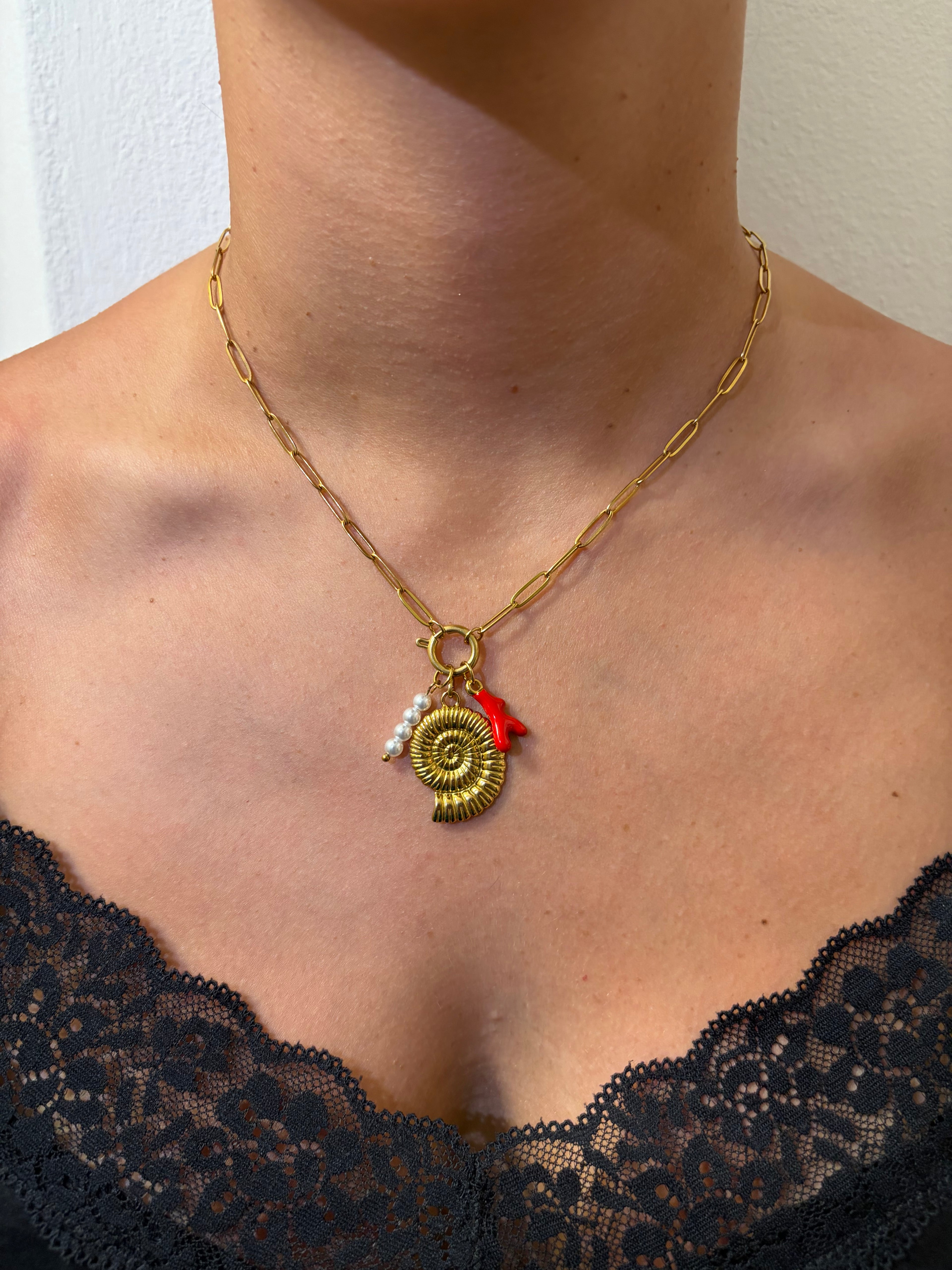 Collana SUMMER VIBES (catena maglie allungate)