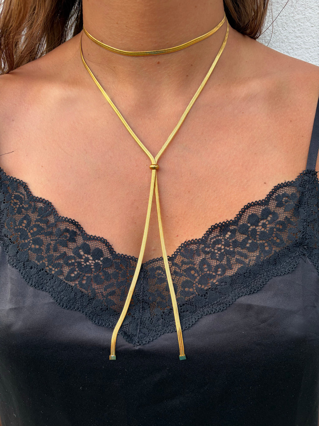 Collana SNAKE DOPPIO GIRO