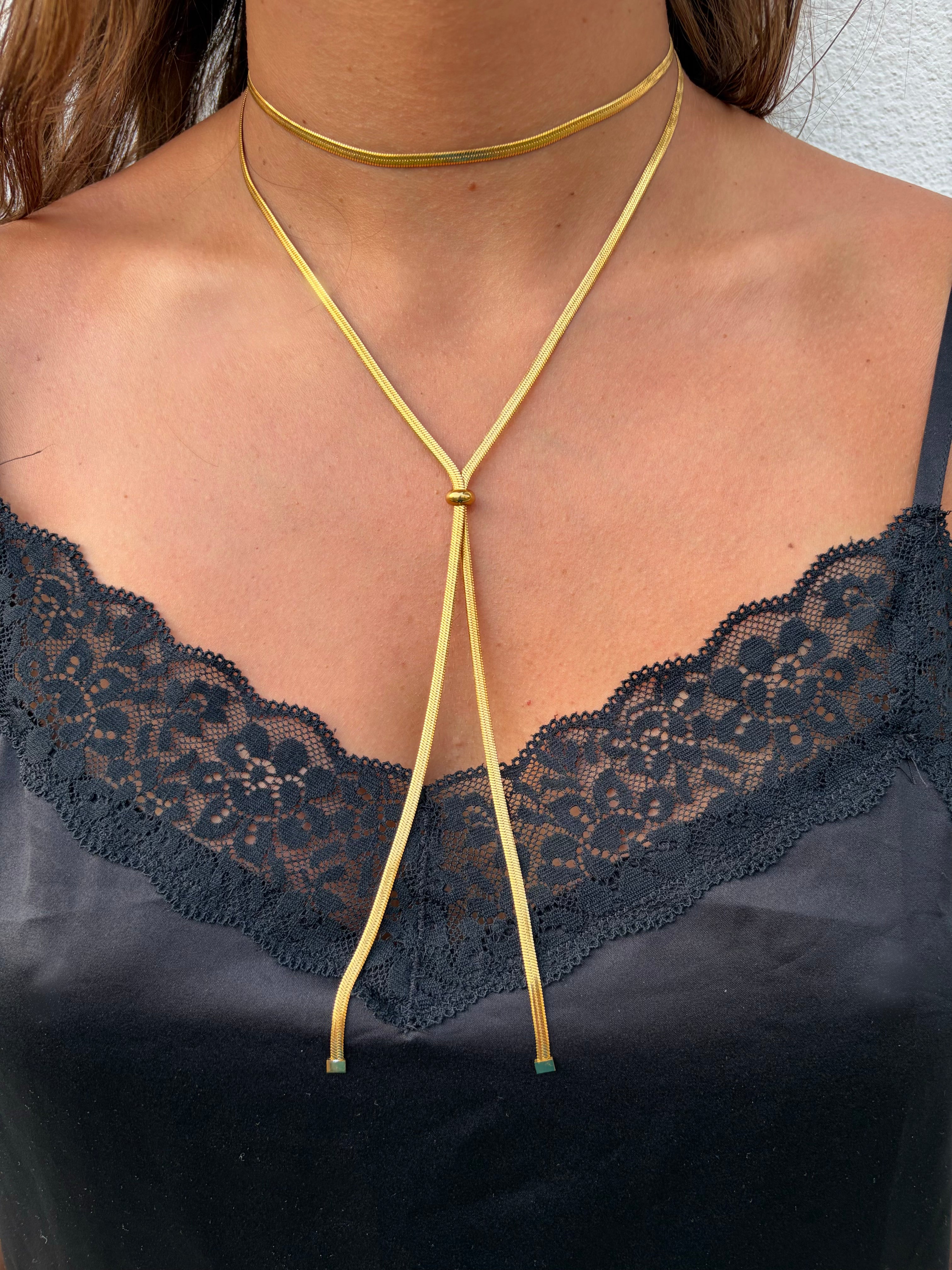 Collana SNAKE DOPPIO GIRO